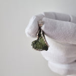 Raw Moldavite pendant