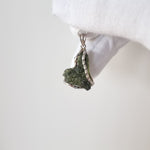 Raw Moldavite pendant
