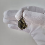Raw Moldavite pendant