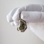 Raw Moldavite pendant