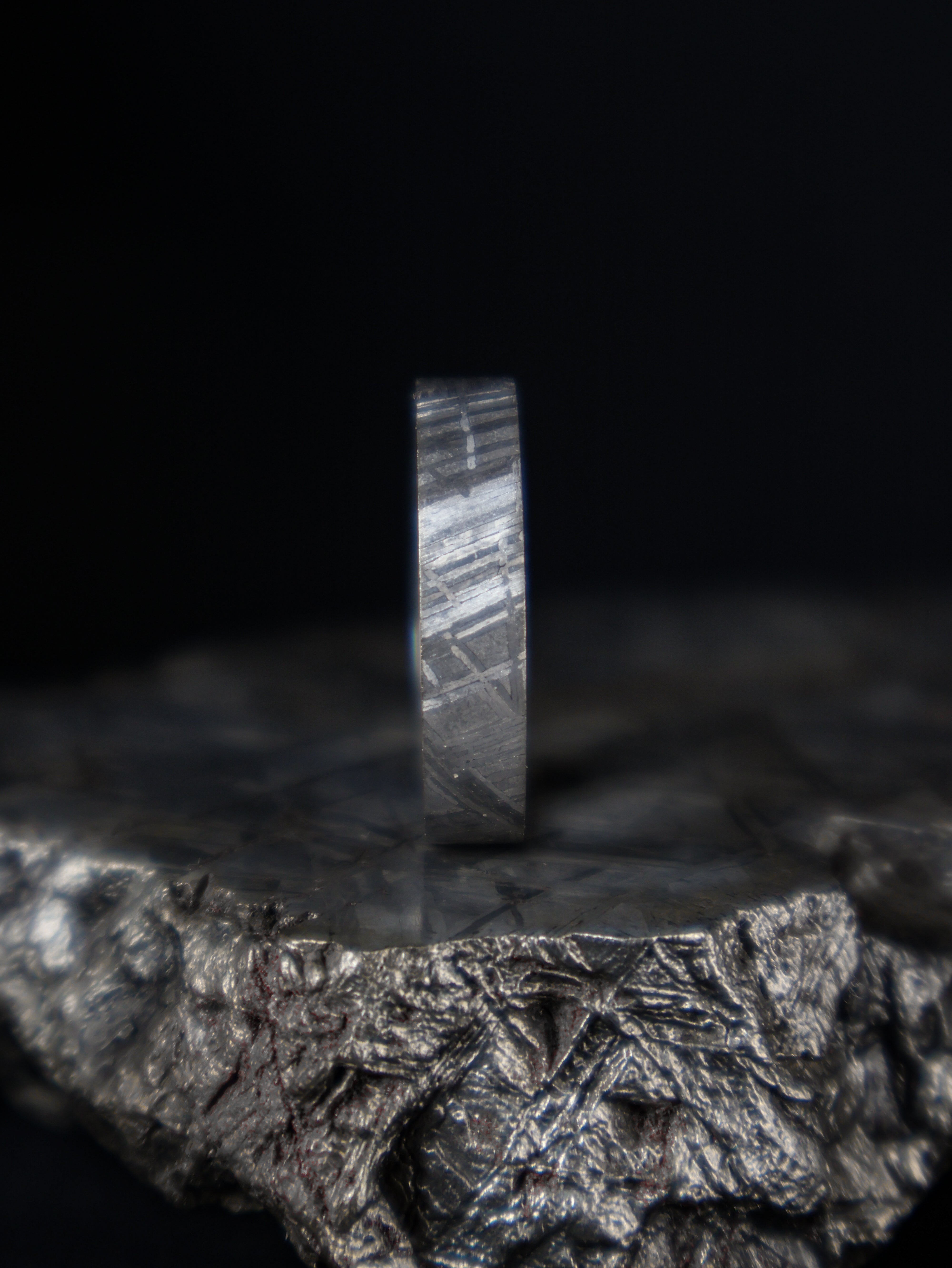 INTERSTELLAR - MUONIONALUSTA METEORITE & SILVER 925