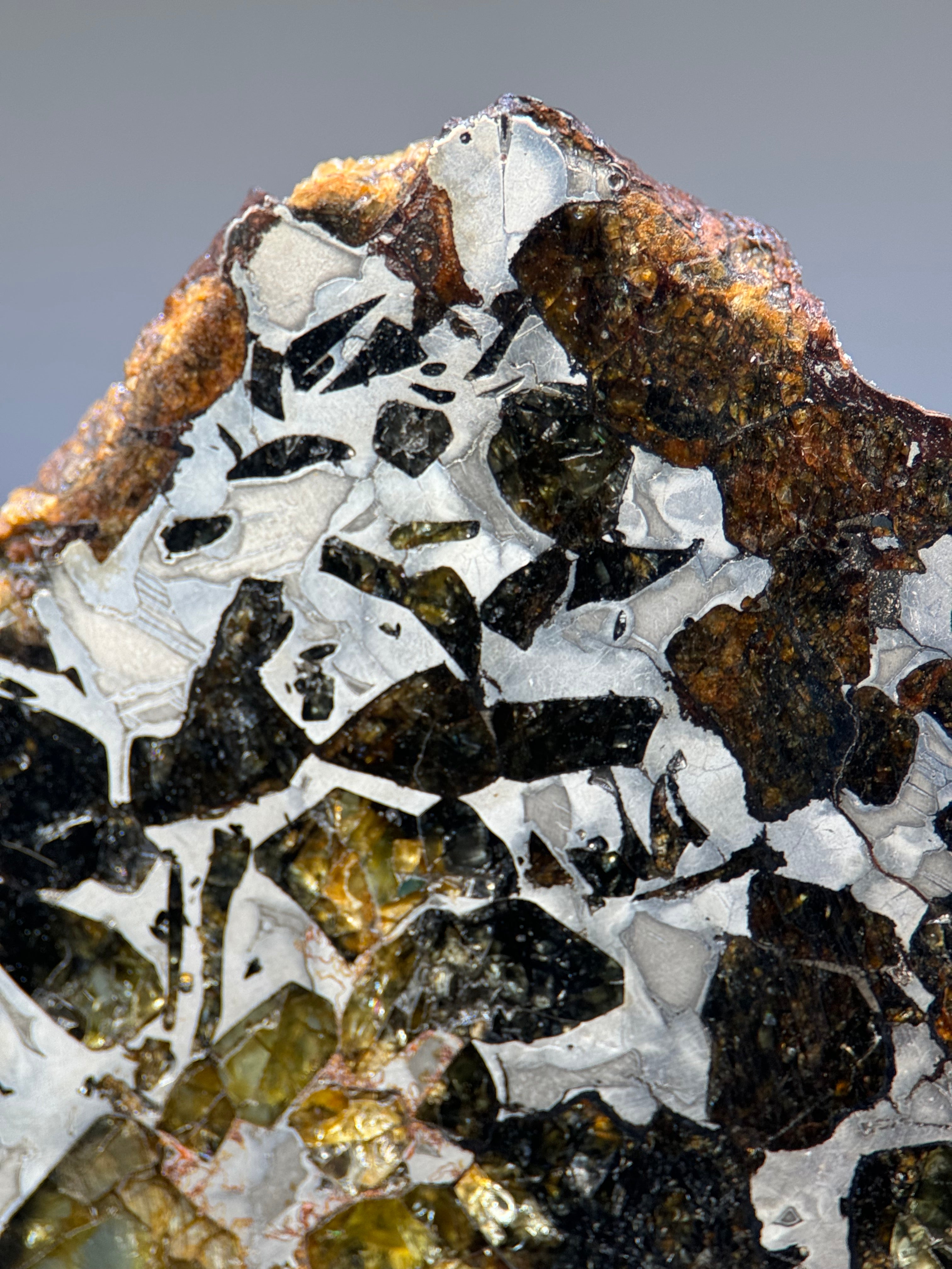 SEYMCHAN METEORITE, MAGADAN REGION, RUSSIA. 34,25 GRAMS SLICE.