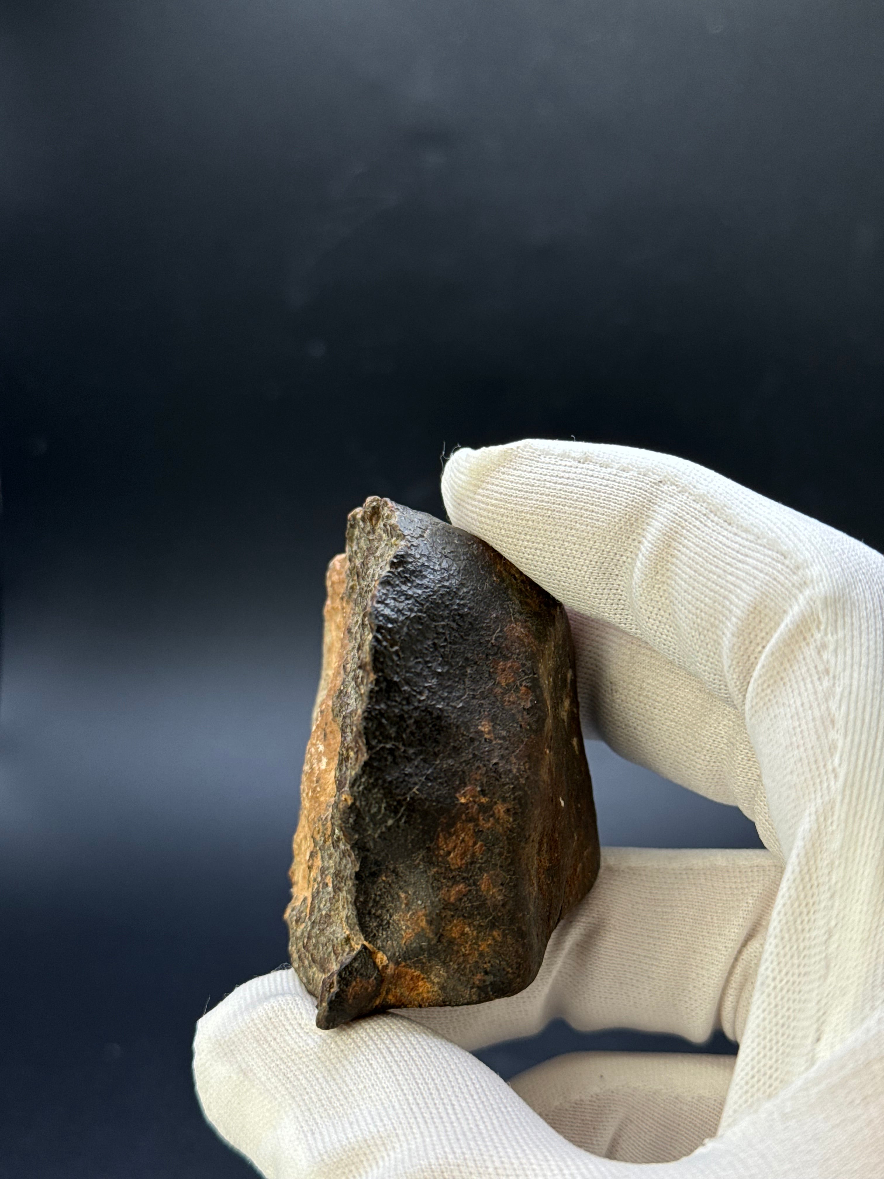CHONDRITE METEORITE, NORTH WEST AFRICA. 124,13 GRAMS.