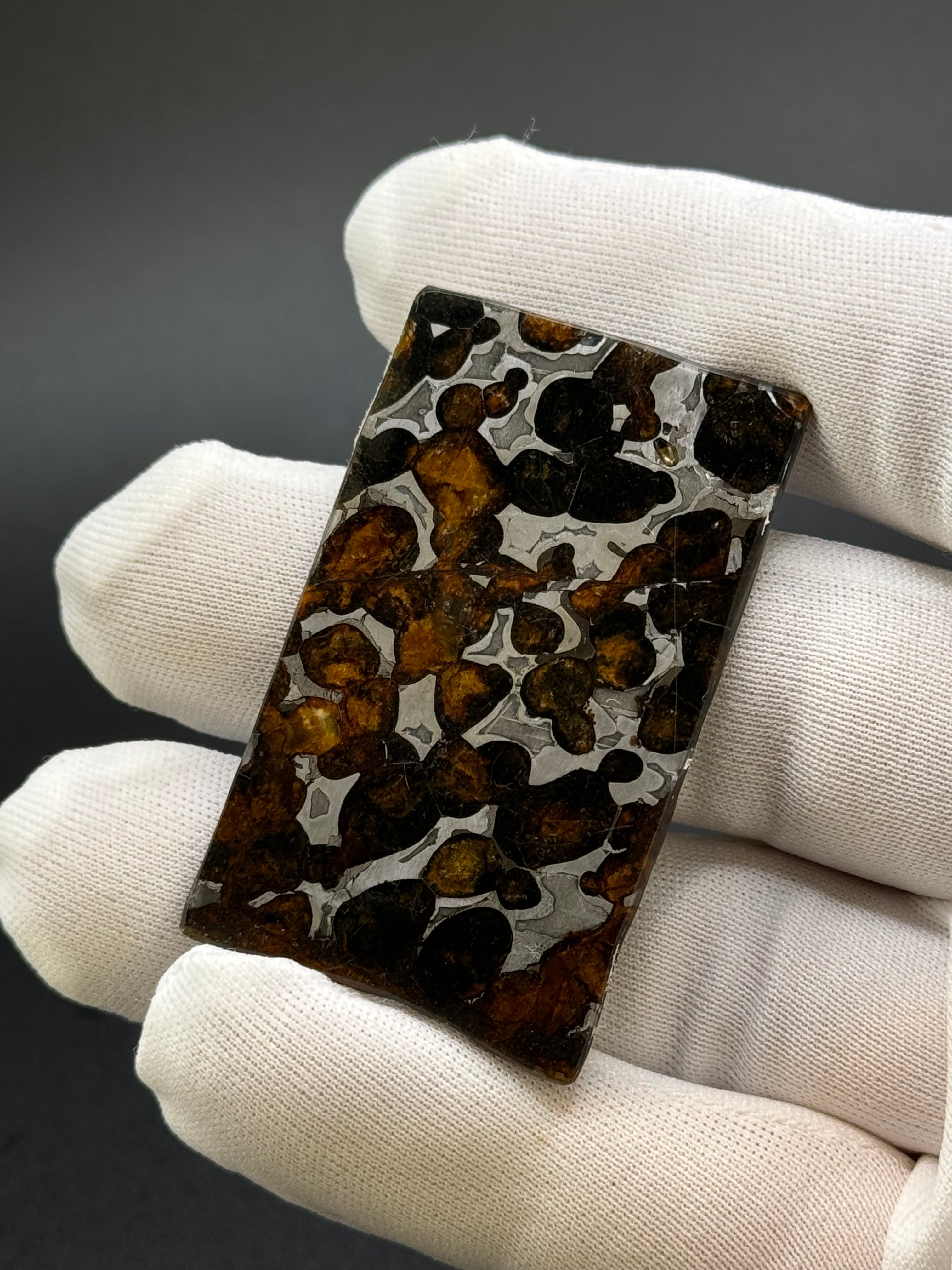 SERICHO METEORITE, KENYA. 11,13 GRAMS SLICE