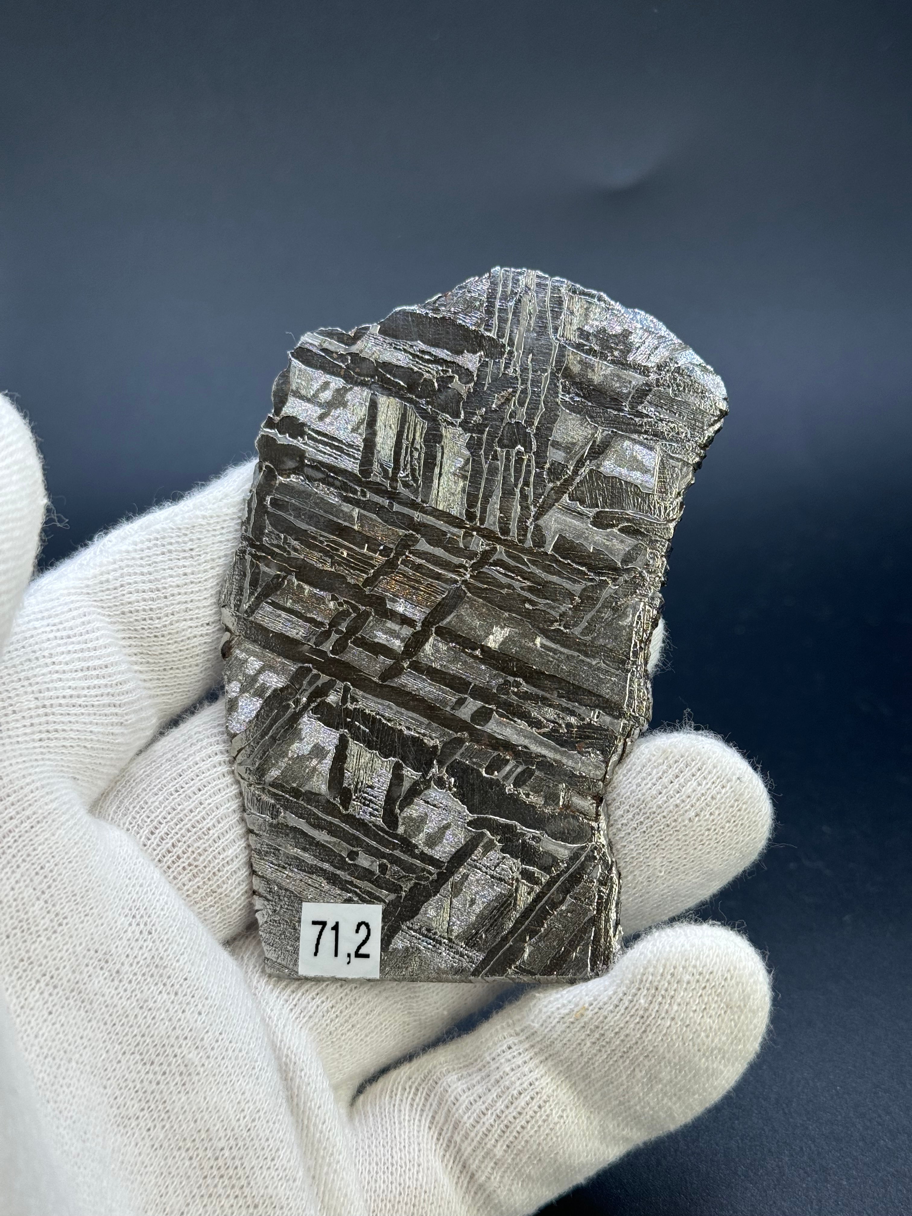 SEYMCHAN METEORITE, MAGADAN REGION, RUSSIA. 71,2 GRAMS.