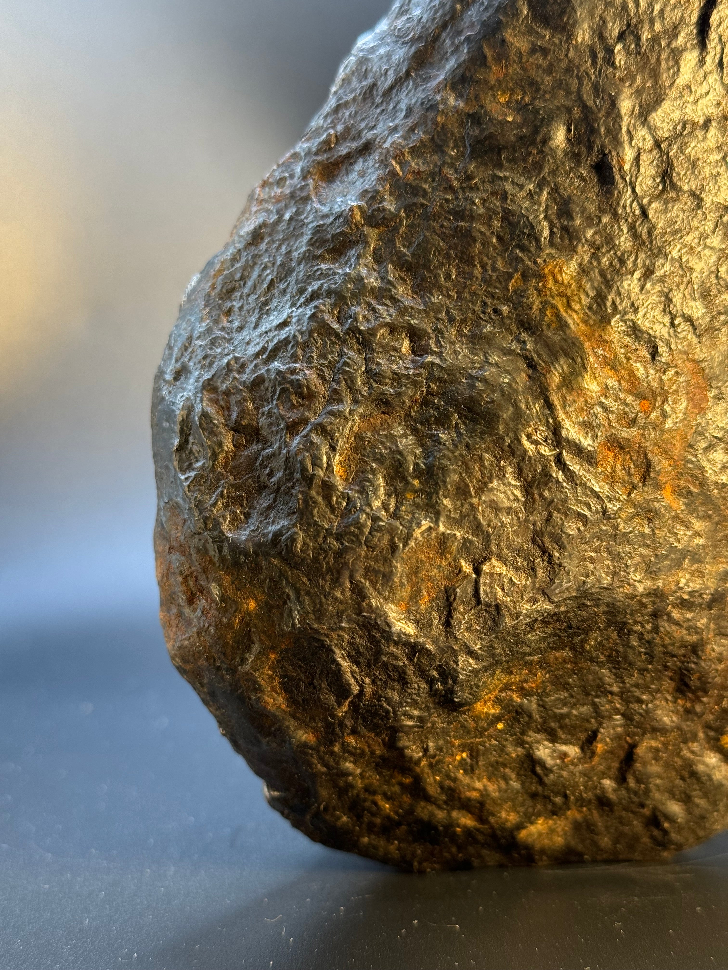 MUONIONALUSTA METEORITE, SWEDEN. FULL METEORITE 4141 GRAMS.