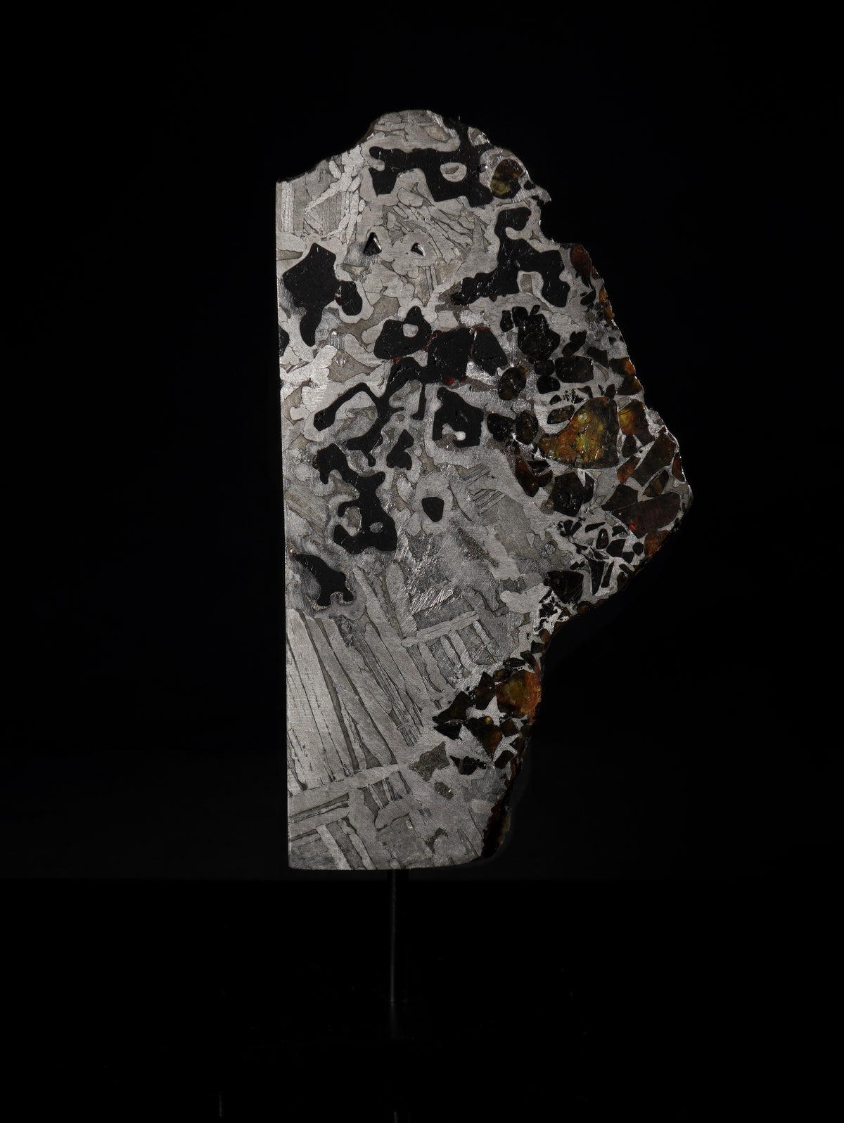 SEYMCHAN METEORITE, MAGADAN REGION, RUSSIA. 84 GRAMS SLICE.