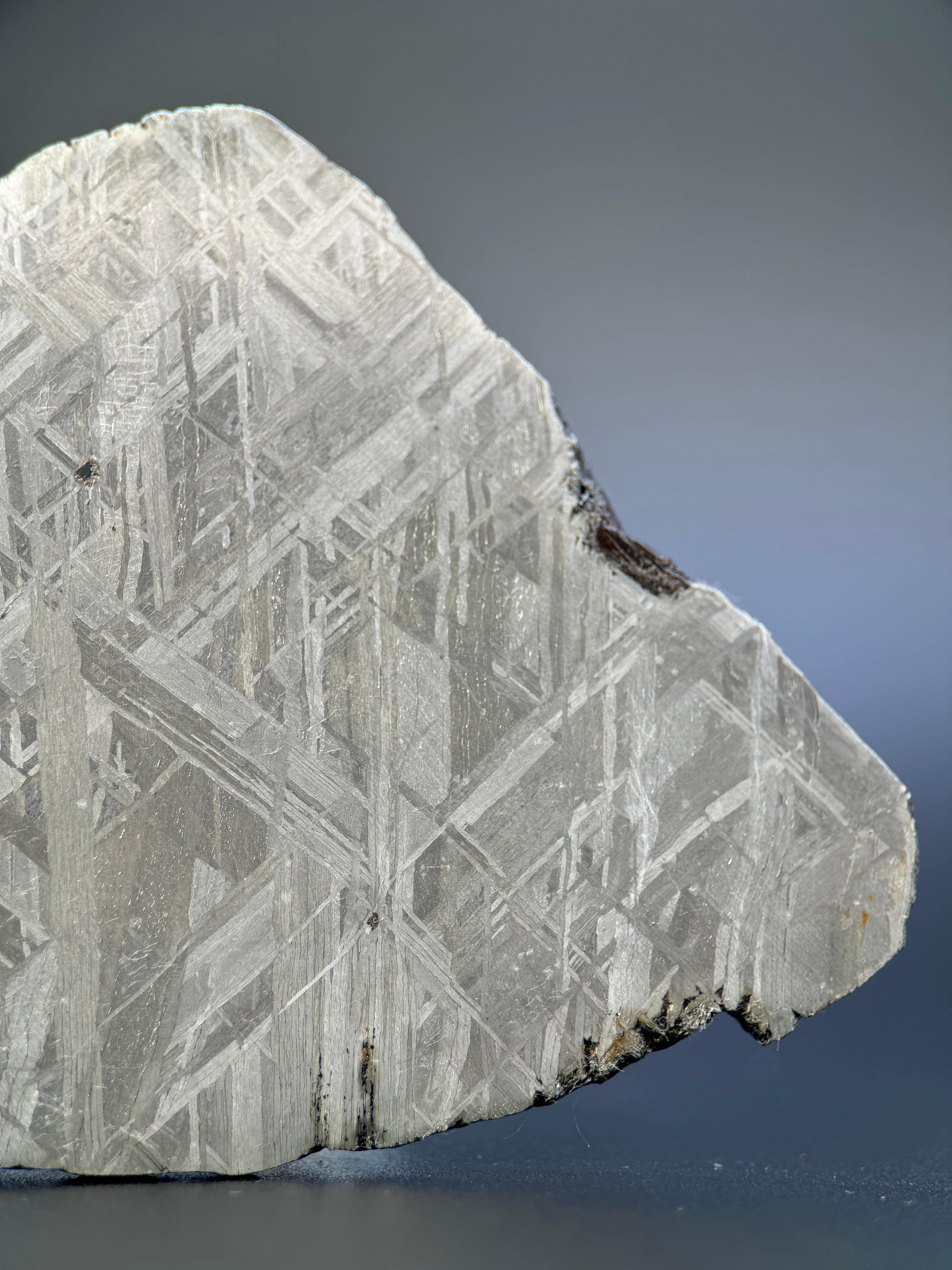 MUONIONALUSTA METEORITE, SWEDEN. 88,32 GRAMS SLICE.