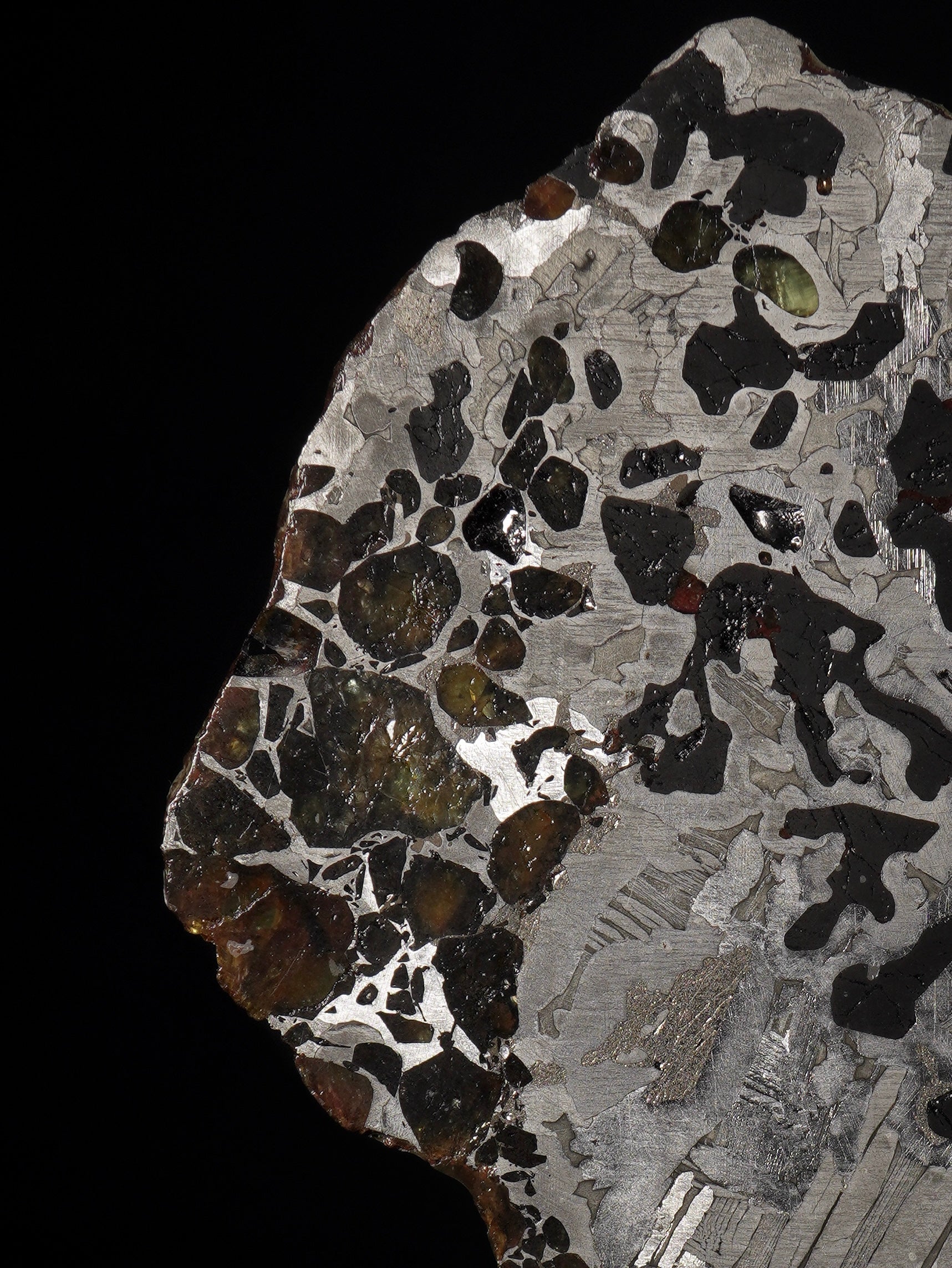 SEYMCHAN METEORITE, MAGADAN REGION, RUSSIA. 73 GRAMS SLICE