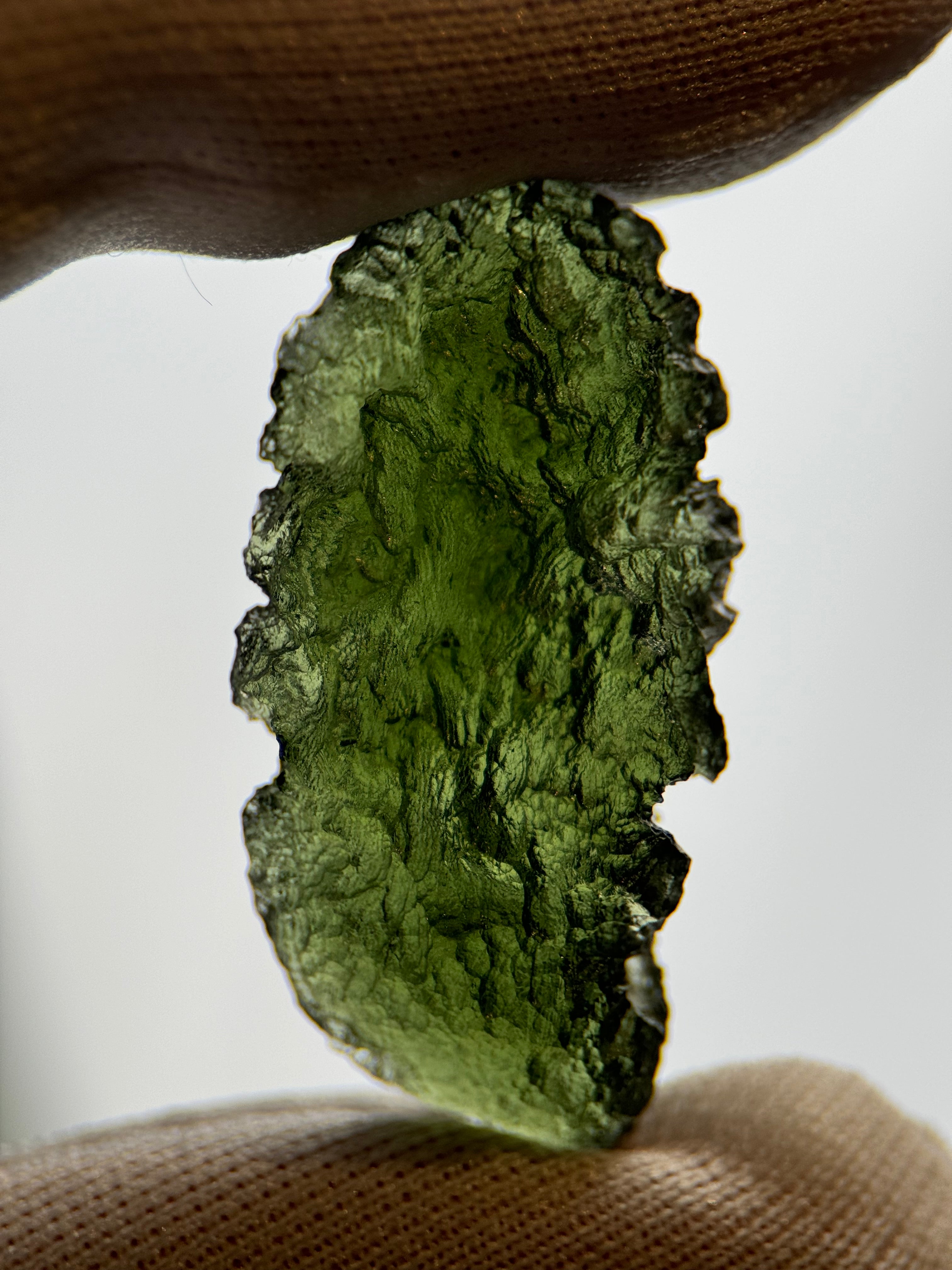 RAW MOLDAVITE, CZECH REPUBLIC. 5,43 GRAMS.