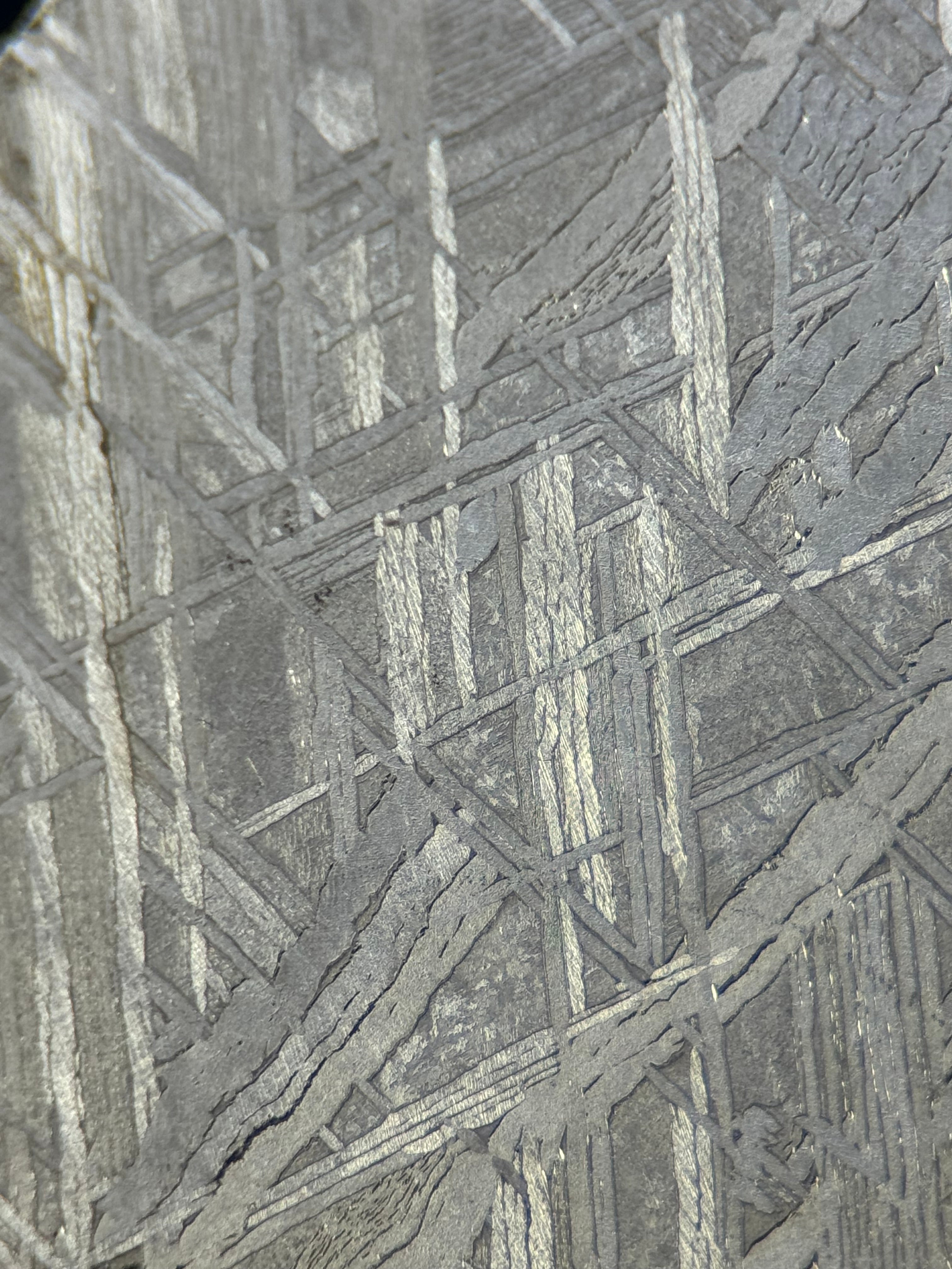 MUONIONALUSTA METEORITE, SWEDEN. 242 GRAMS END-CUT.