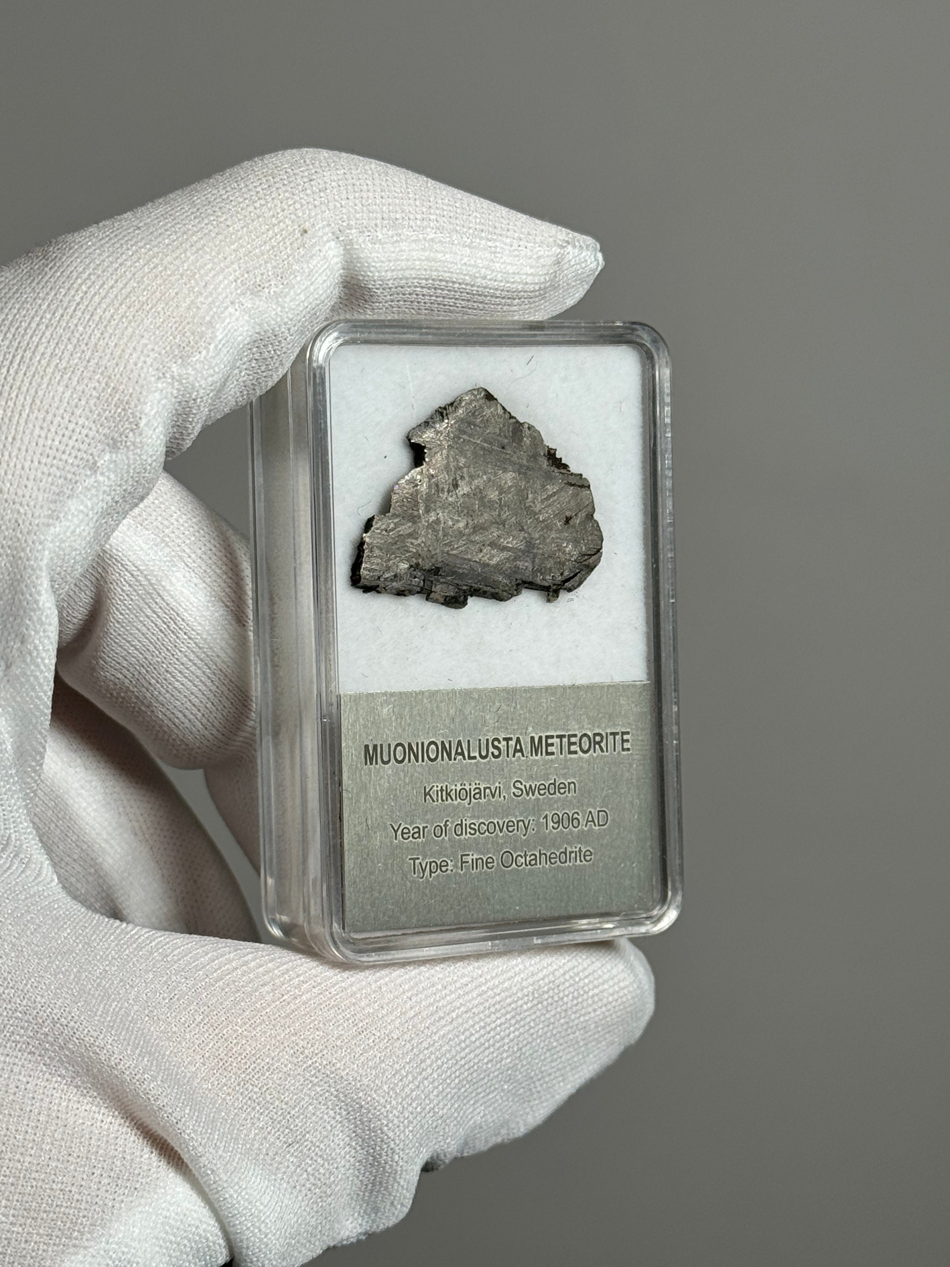 MUONIONALUSTA METEORITE, SWEDEN. 5,7 GRAMS.