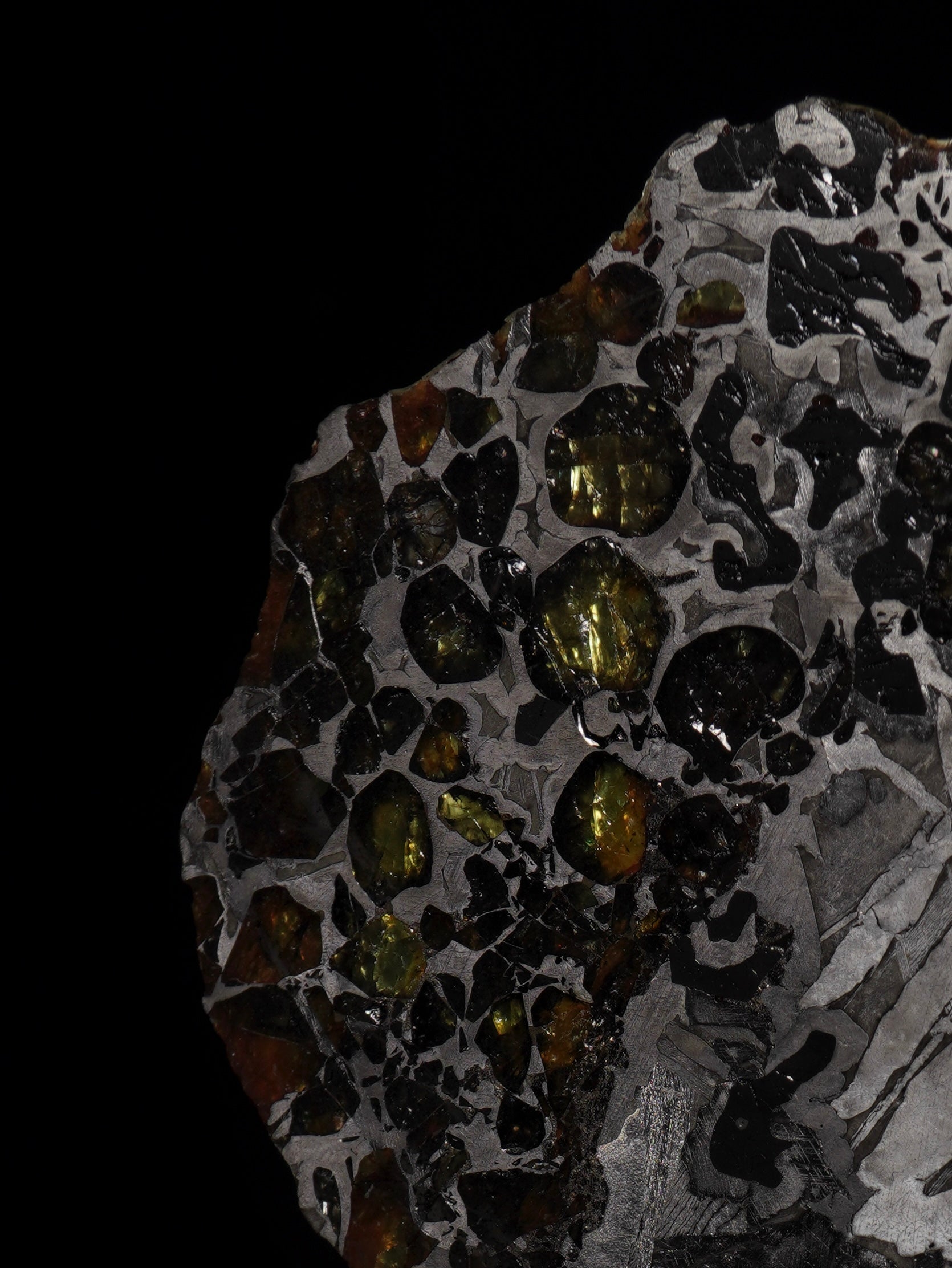 SEYMCHAN METEORITE, MAGADAN REGION, RUSSIA. 69 GRAMS SLICE.