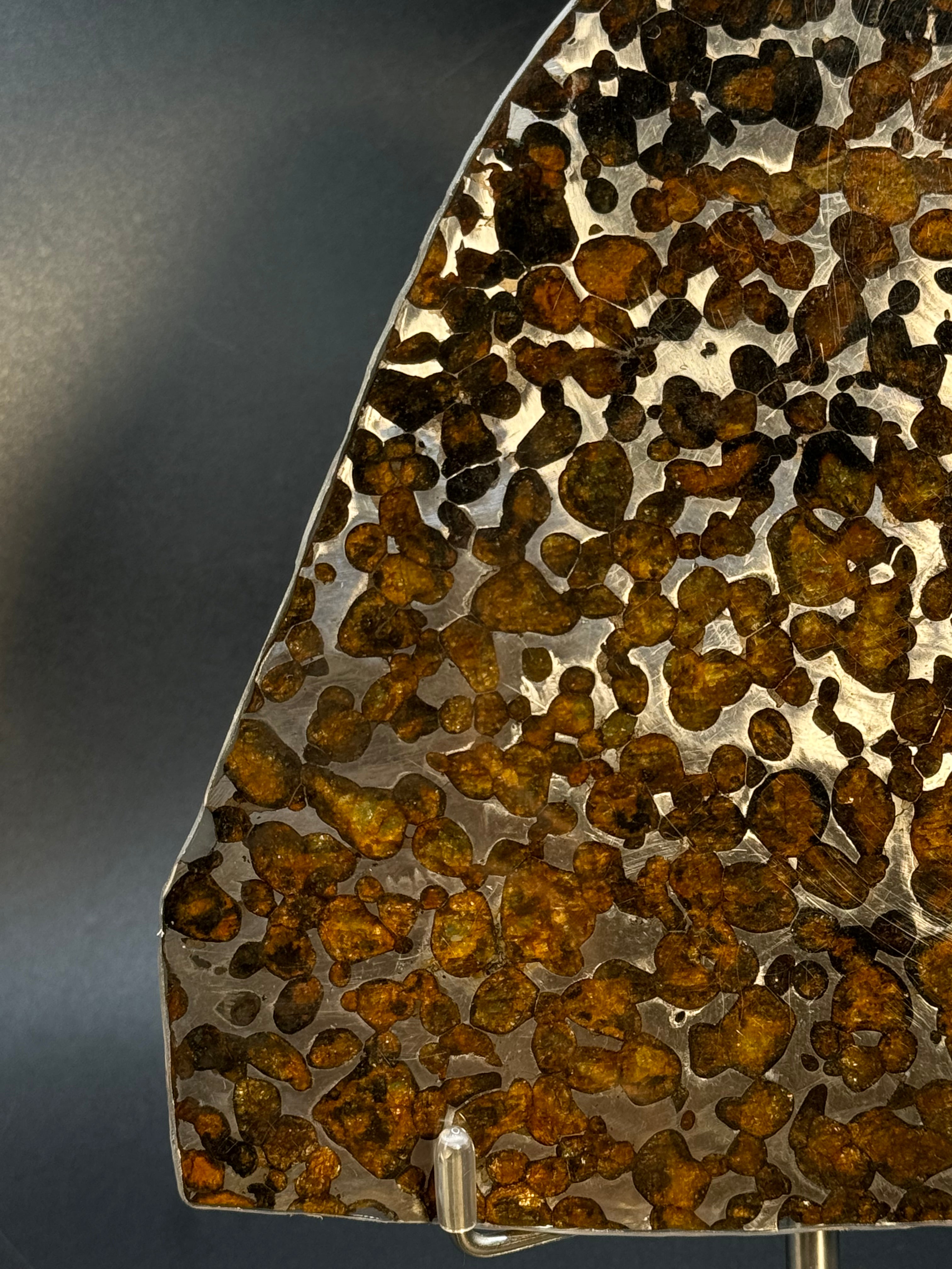 SERICHO METEORITE, KENYA. 87 GRAMS SLICE