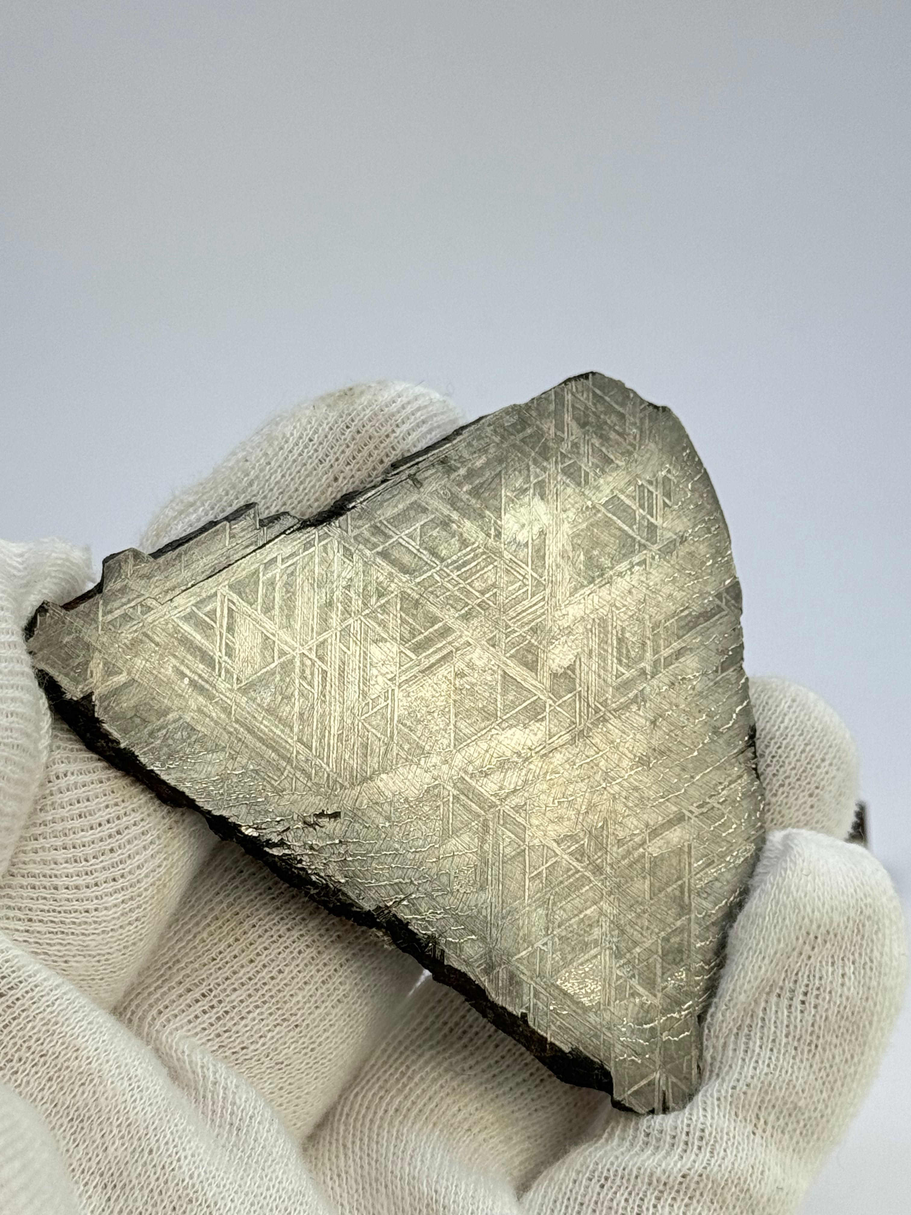 Muonionalusta meteorite, Sweden. 115,8 grams.