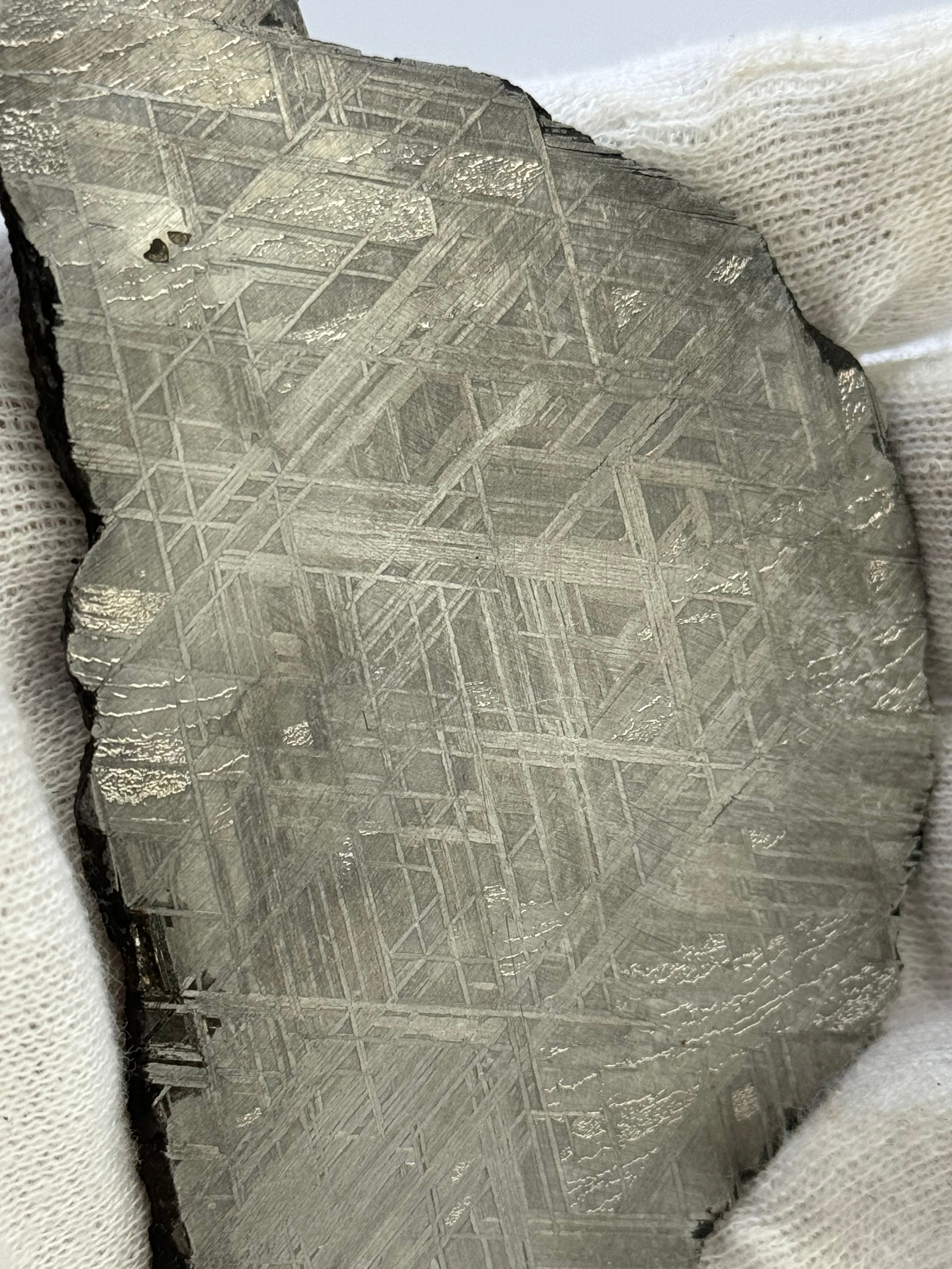 Muonionalusta meteorite, Sweden. 134,8 grams.