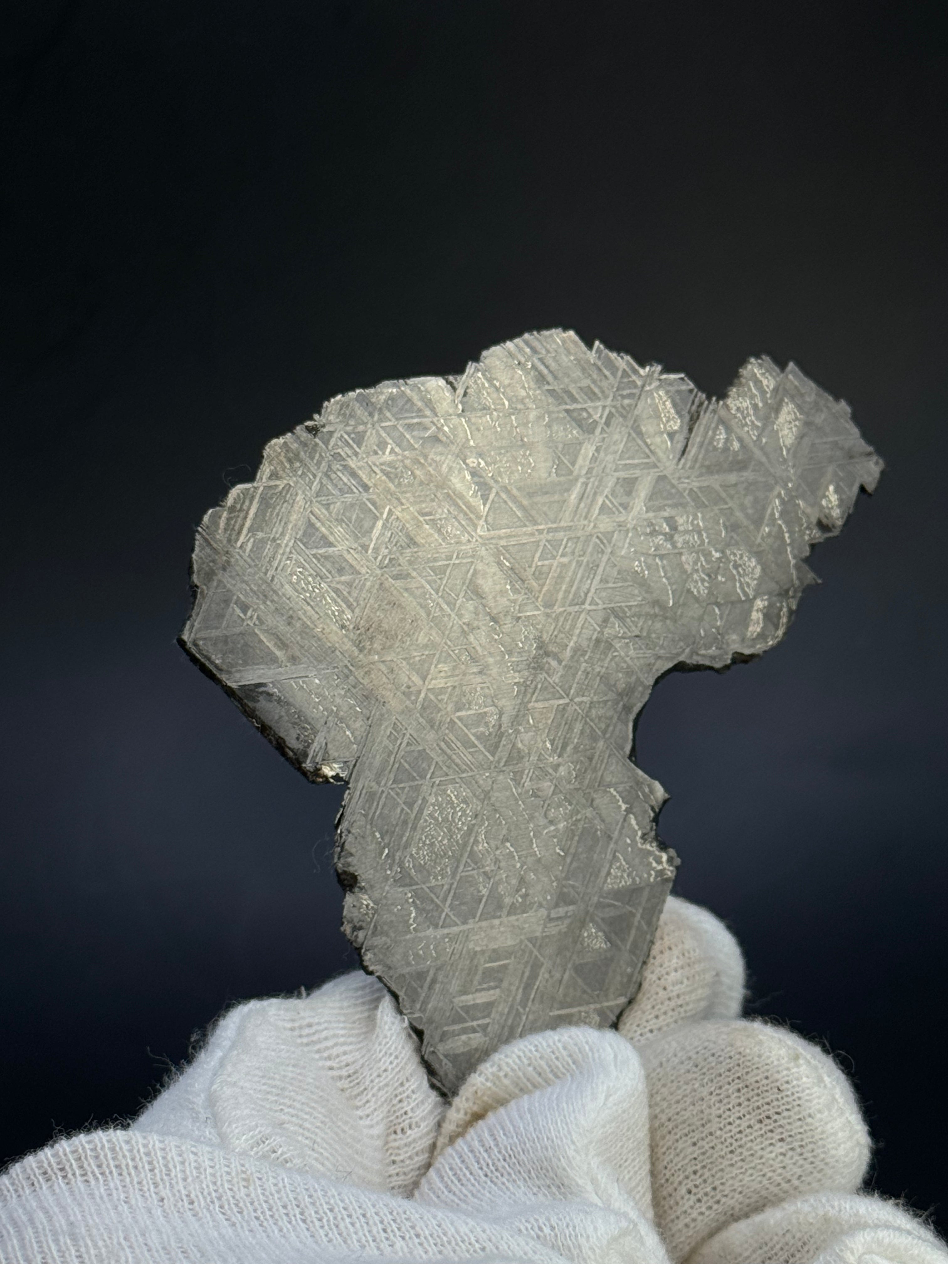 Muonionalusta meteorite, Sweden.  45,4 grams.