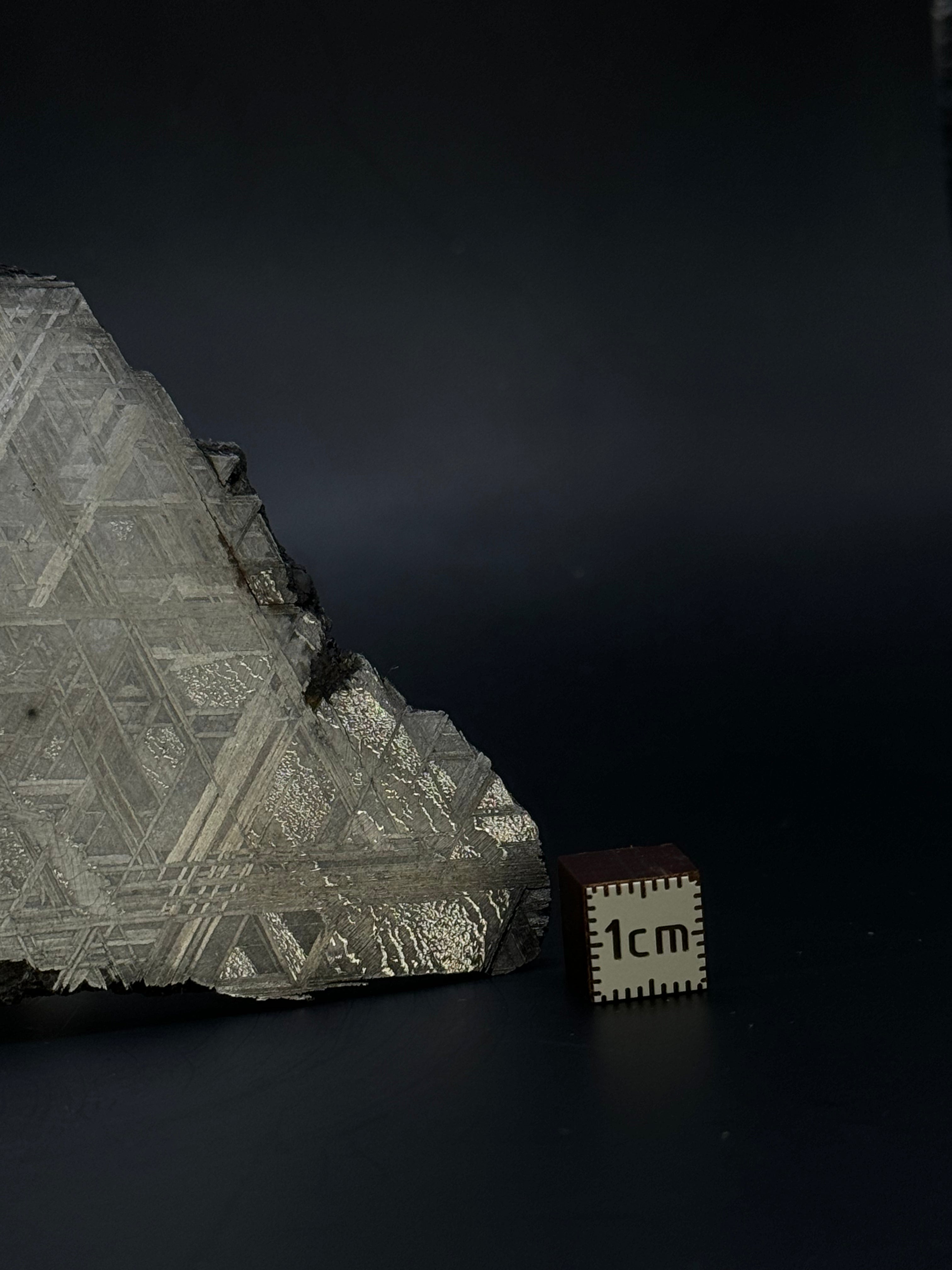 Muonionalusta meteorite, Sweden. 128,60 grams.