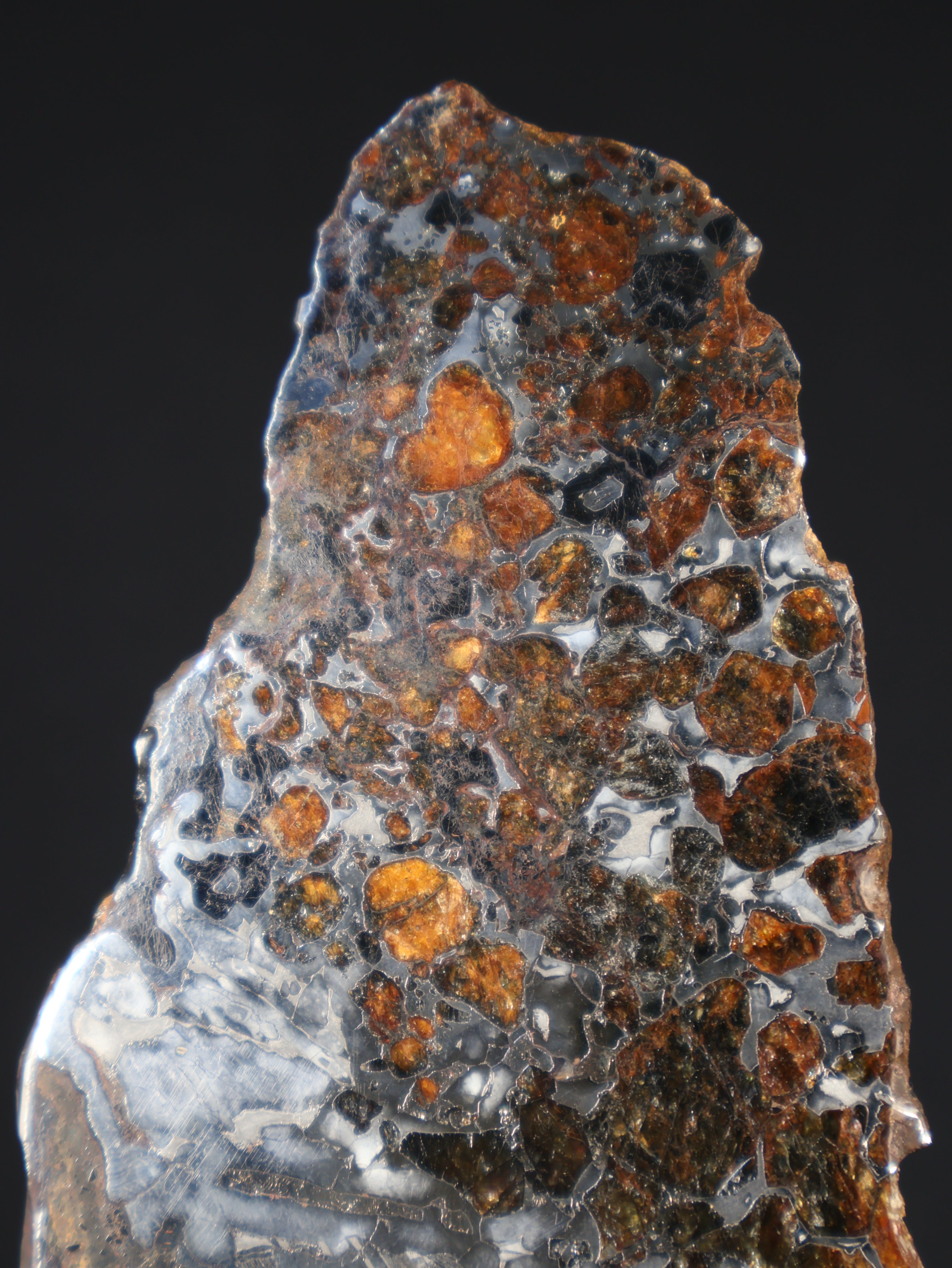 SEYMCHAN METEORITE, MAGADAN REGION, RUSSIA. 129,2 GRAMS SLICE.