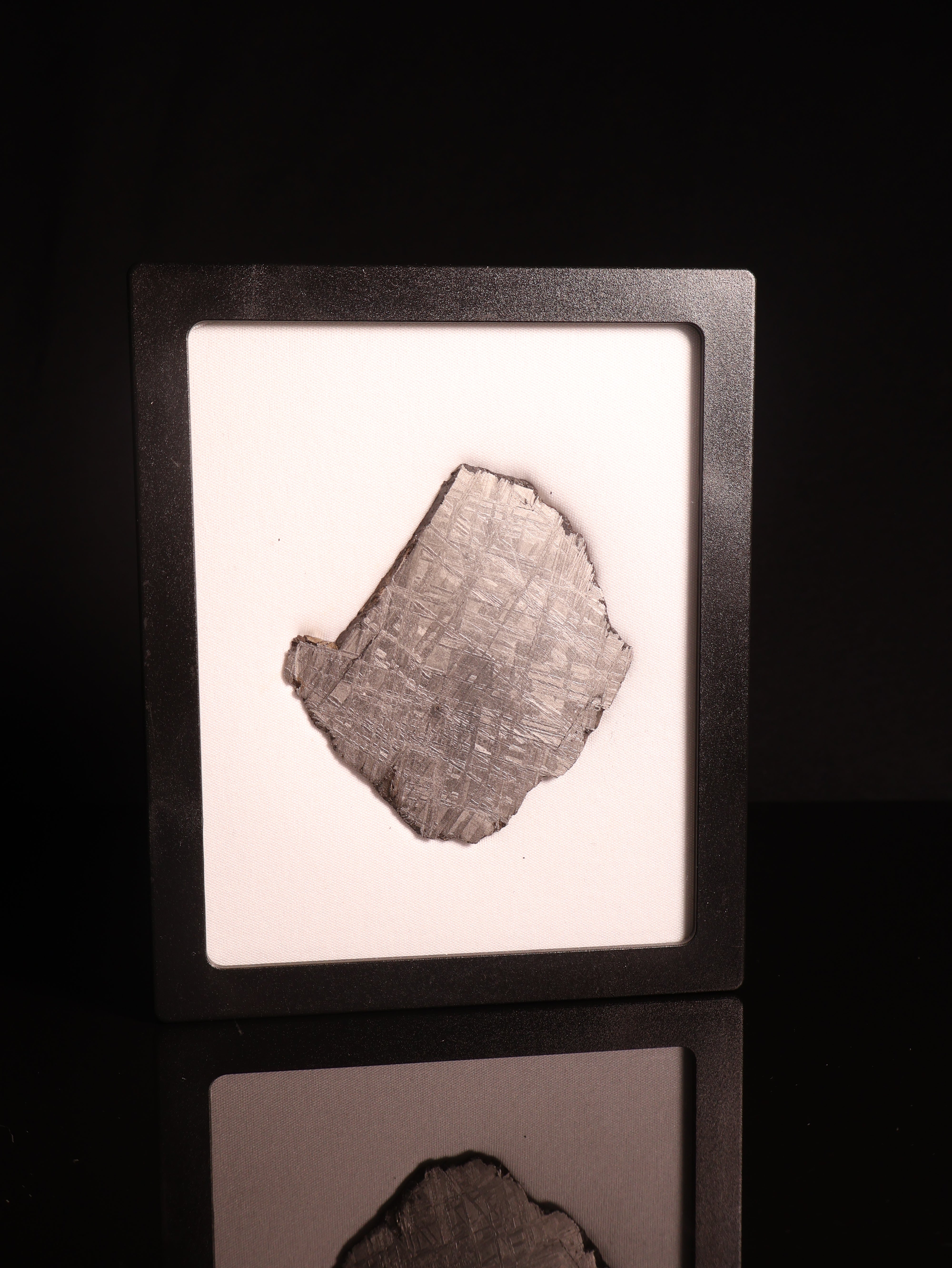 Muonionalusta Meteorite, Sweden. 69 grams slice.