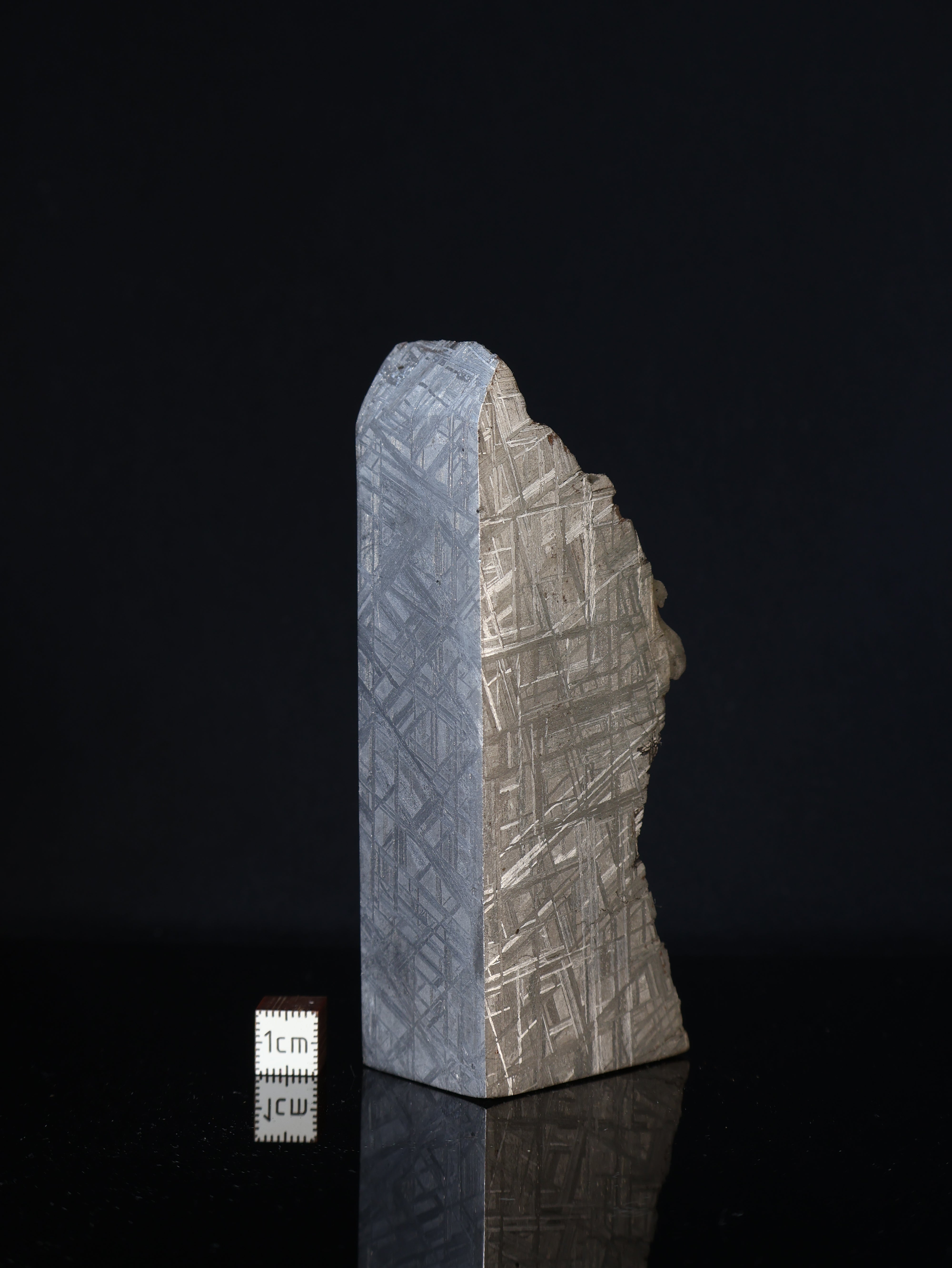 MUONIONALUSTA METEORITE, SWEDEN. 560 GRAMS END-CUT.