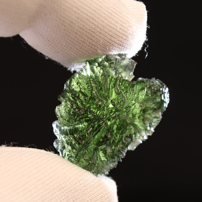 RAW MOLDAVITE, CZECH REPUBLIC. 6,26 GRAMS.