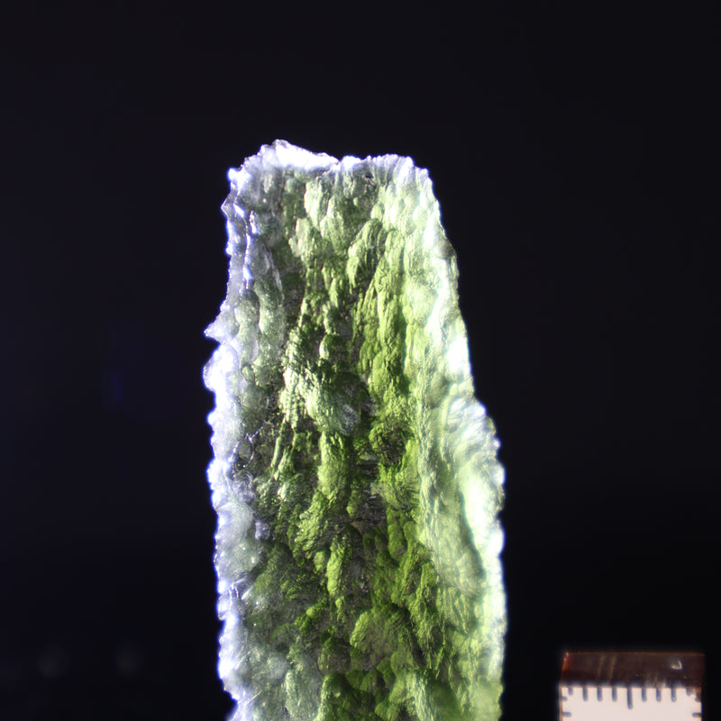 RAW MOLDAVITE, CZECH REPUBLIC. 18,3 GRAMS.