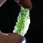 RAW MOLDAVITE, CZECH REPUBLIC. 18,3 GRAMS.
