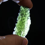RAW MOLDAVITE, CZECH REPUBLIC. 18,3 GRAMS.