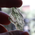 RAW MOLDAVITE, CZECH REPUBLIC. 2,54 GRAMS.