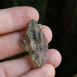 RAW MOLDAVITE, CZECH REPUBLIC. 2,54 GRAMS.