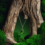 Raw Moldavite pendant