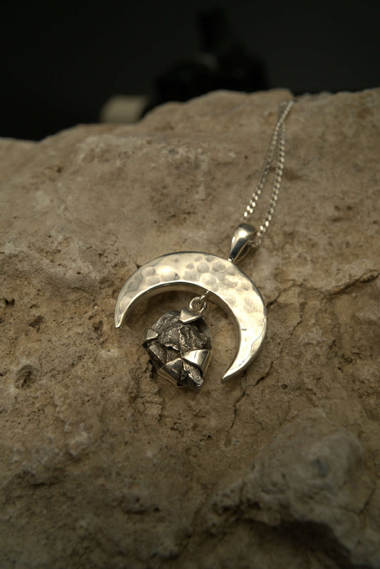 Campo del Cielo Moon pendant