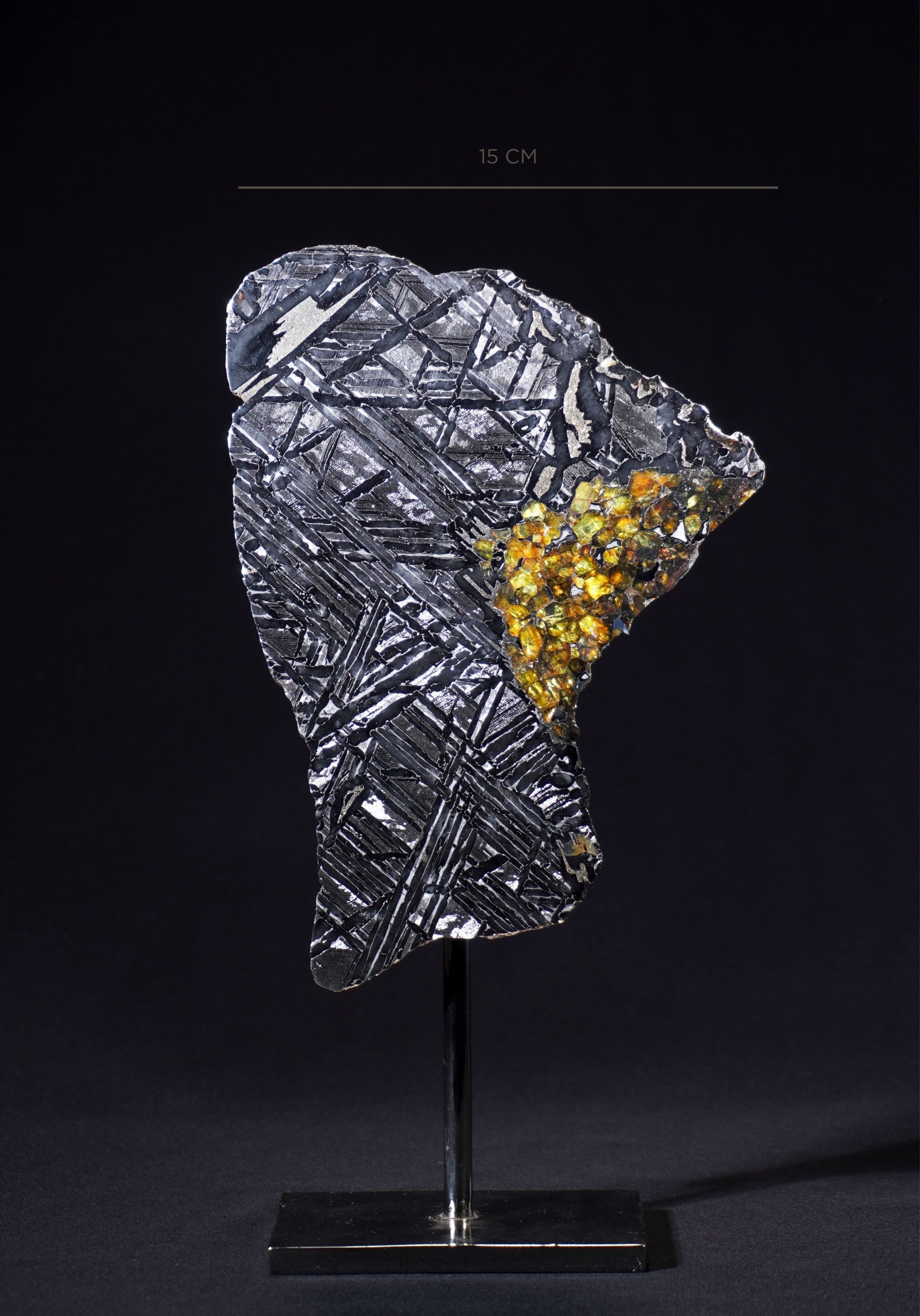 SEYMCHAN METEORITE, MAGADAN REGION, RUSSIA. 346,2 GRAMS.