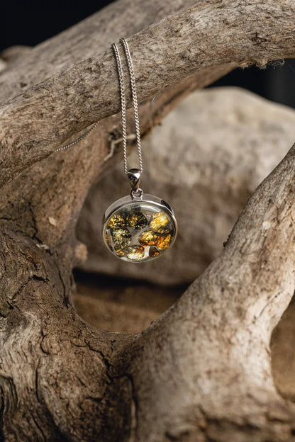 Circle pendant of Sericho Meteorite